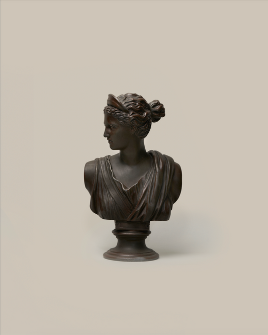 Antique Bronze Artemis Bust