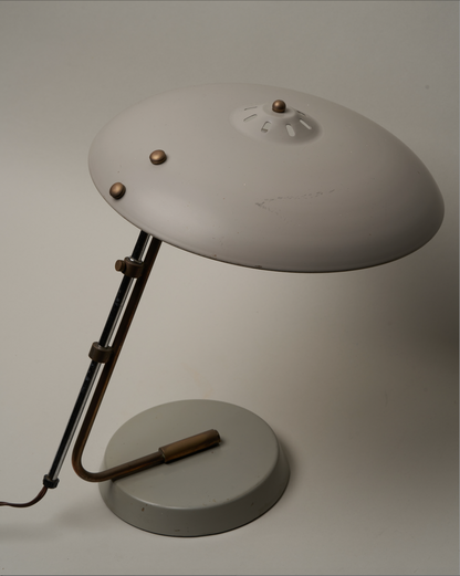 Mid Century Saucer Lamp