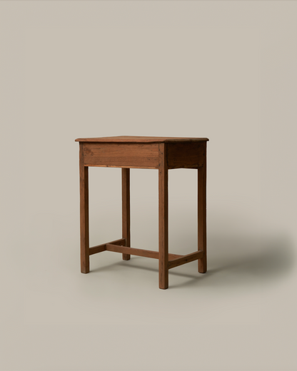 Teak Schoolhouse Console